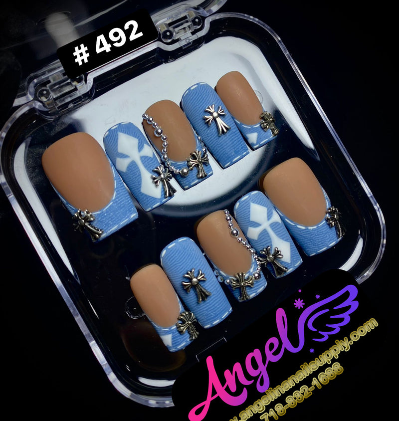 Angelina Handmade Custom Press-On | #480-#509