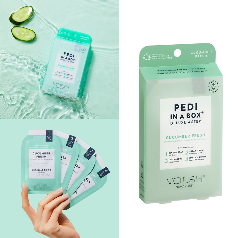 VOESH - Pedi in a Box Dưa chuột tươi (hộp)
