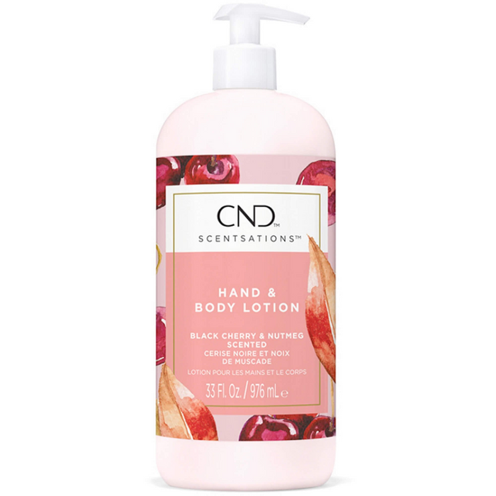 CND Scentsations Lotion - Black Cherry & Nutmeg