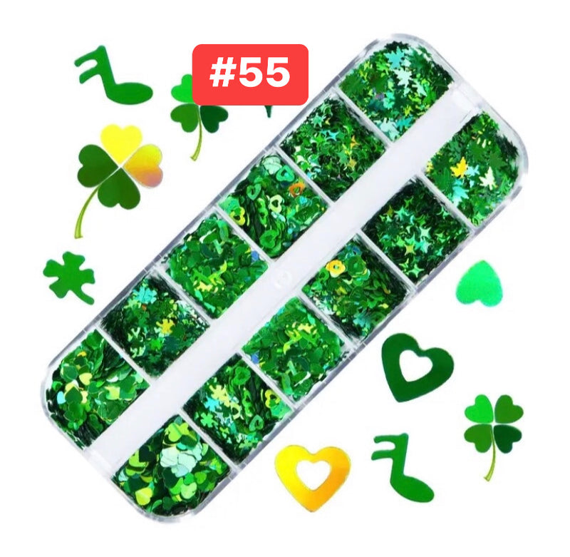 Nhũ móng tay - Hộp thiết kế