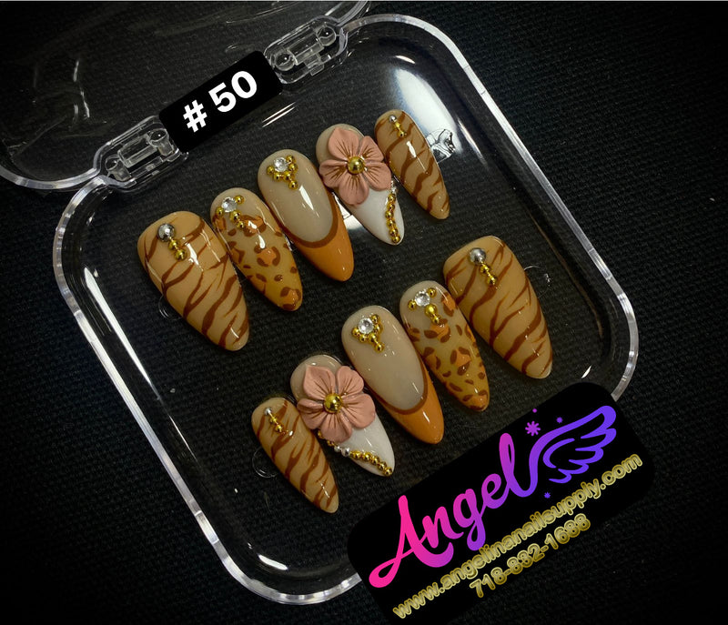 Angelina Handmade Custom Press-On | #030-#059