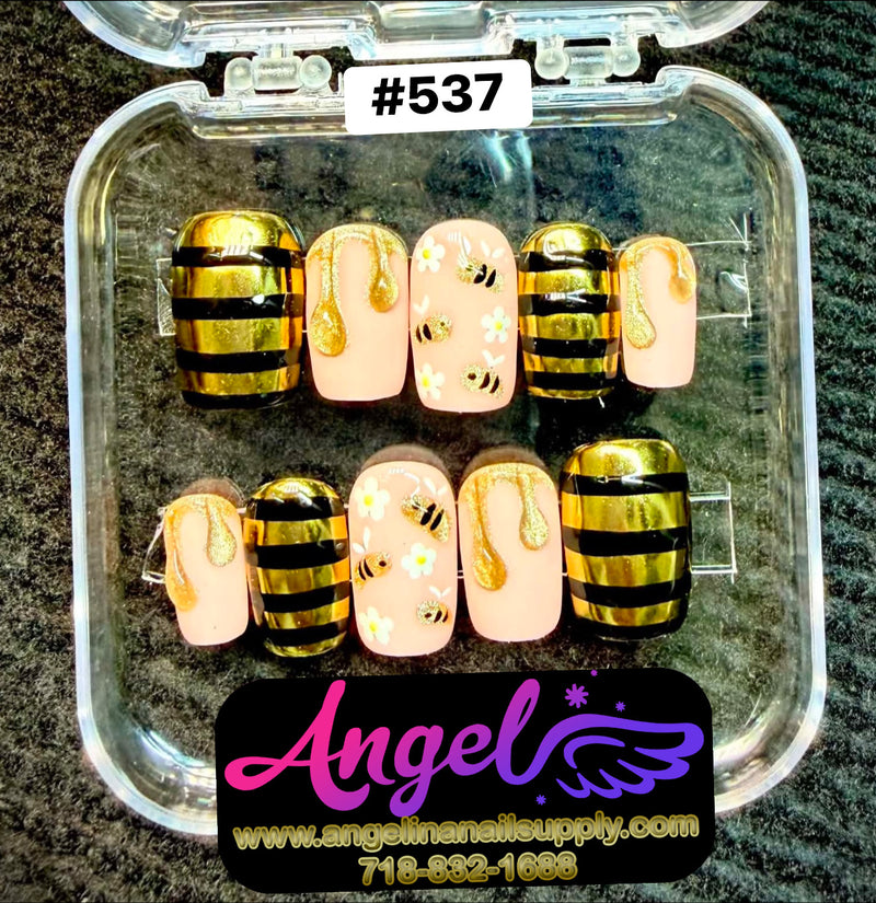 Angelina Handmade Custom Press-On | #510-#539