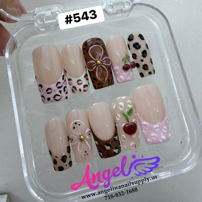 Angelina Handmade Custom Press-On | #543
