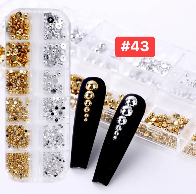 Nhũ móng tay - Hộp thiết kế