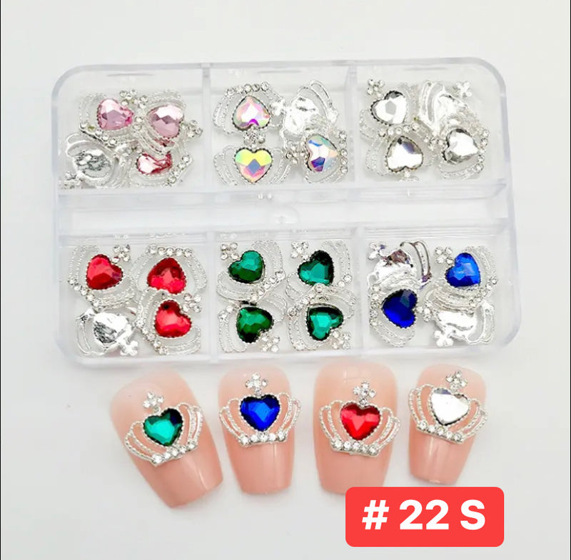 Nhũ móng tay - Hộp thiết kế