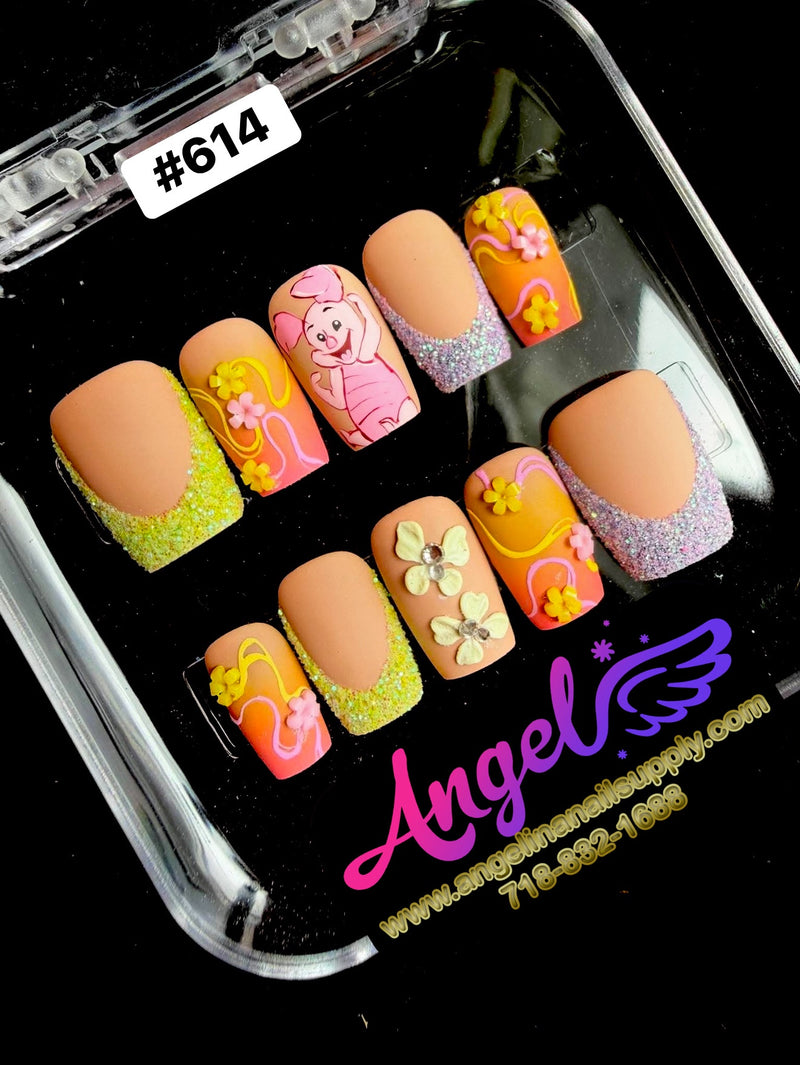 Angelina Handmade Custom Press-On | #614