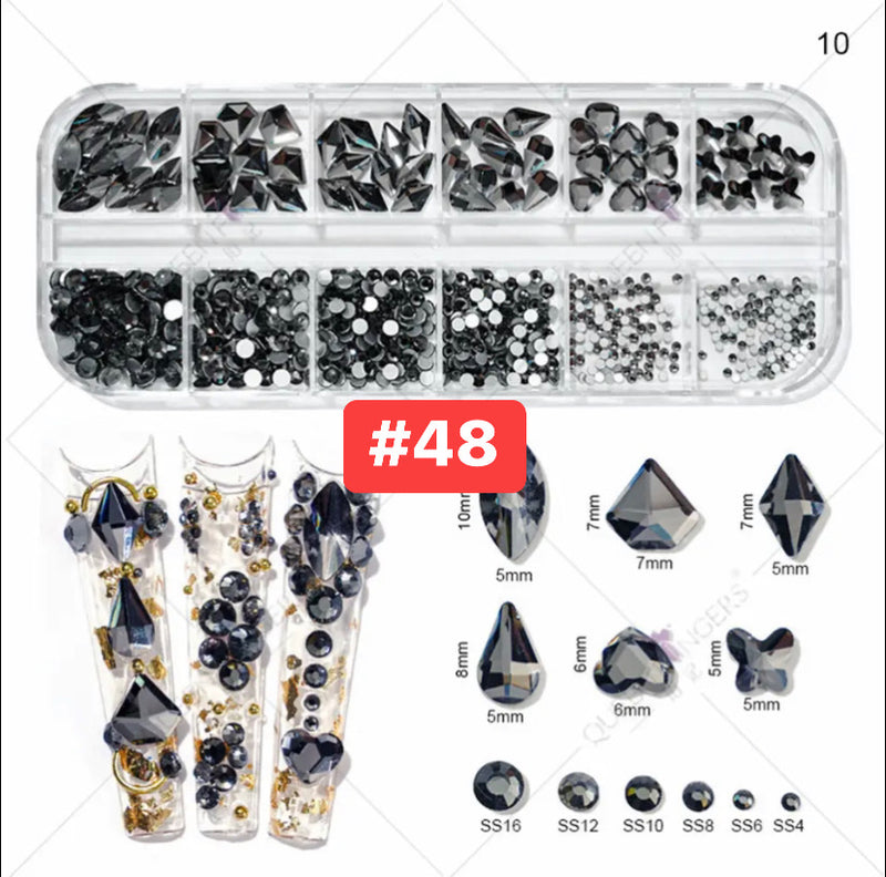 Nhũ móng tay - Hộp thiết kế