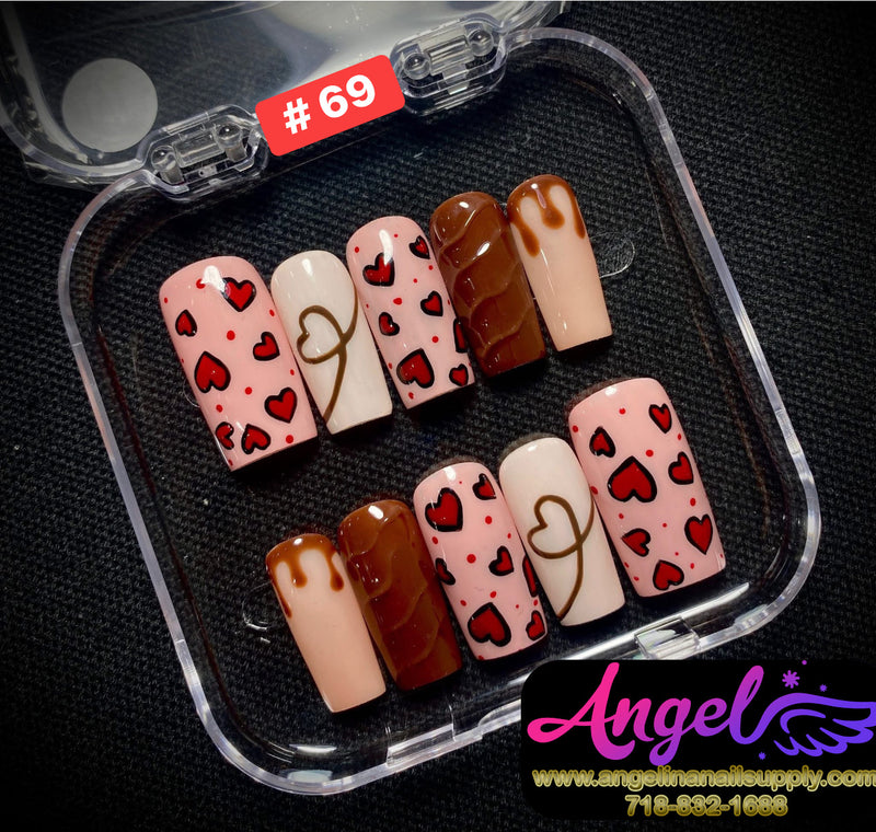 Angelina Handmade Custom Press-On | #060-#089