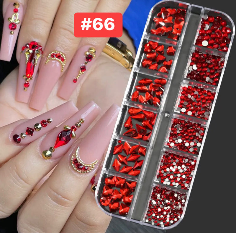 Nhũ móng tay - Hộp thiết kế