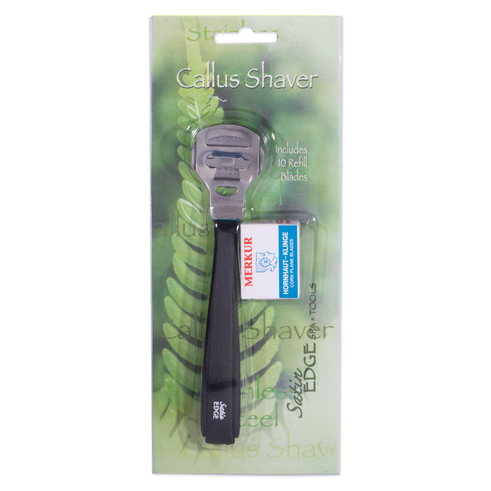 Satin Edge Callus Shaver with 10 Replacement Blades #SE-2066