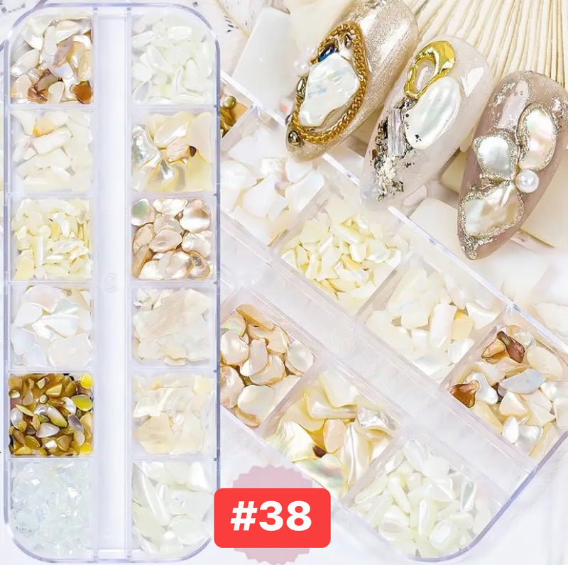 Nhũ móng tay - Hộp thiết kế