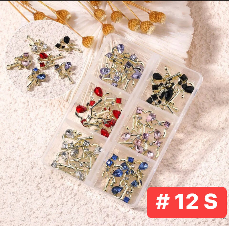 Nhũ móng tay - Hộp thiết kế