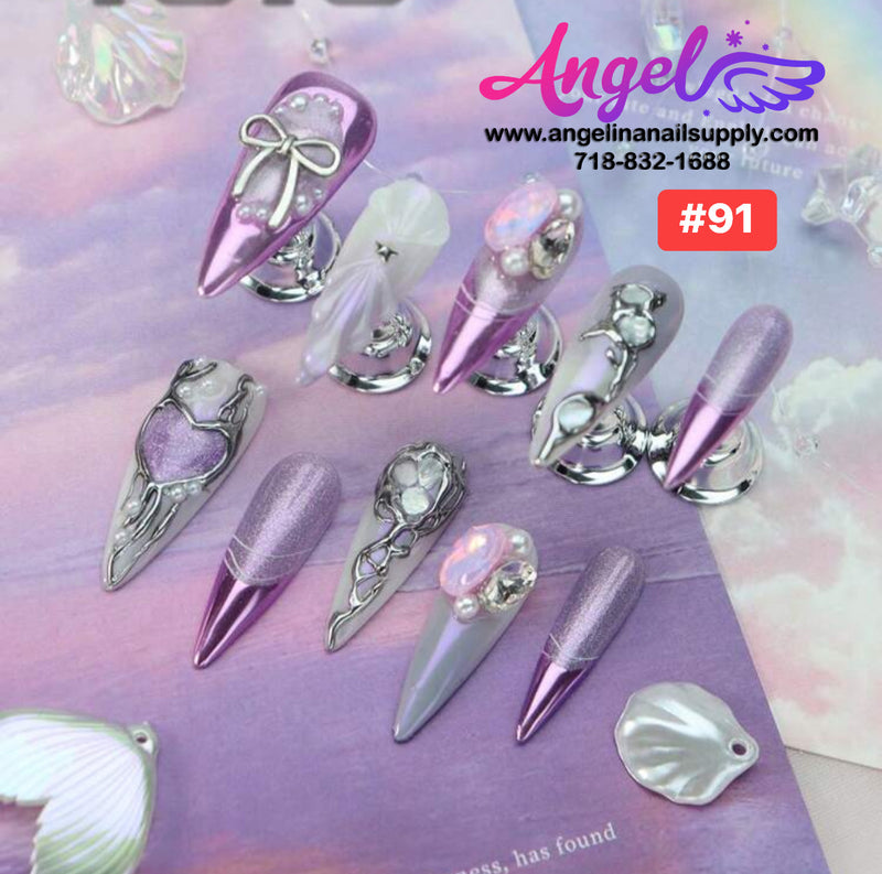 Angelina Handmade Custom Press-On | #090-#119