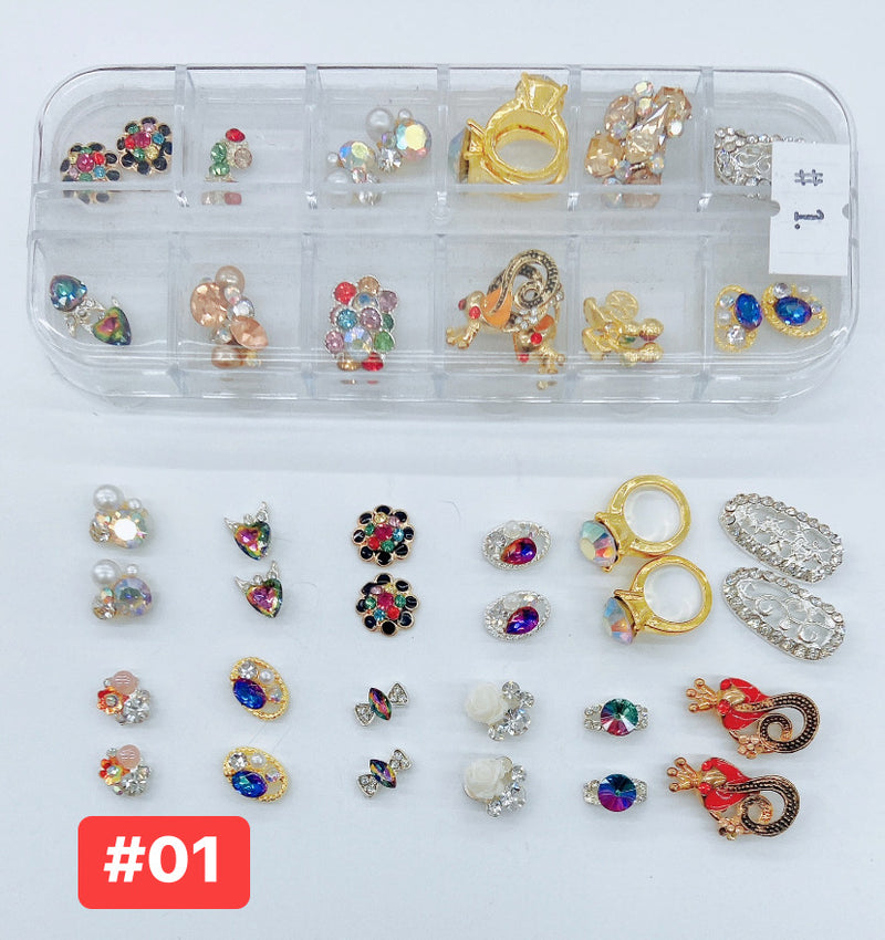 Nhũ móng tay - Hộp thiết kế