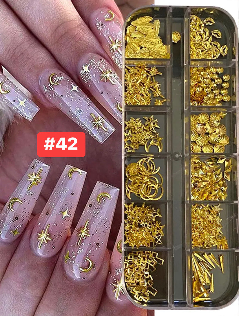 Nhũ móng tay - Hộp thiết kế