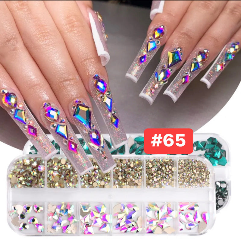 Nhũ móng tay - Hộp thiết kế