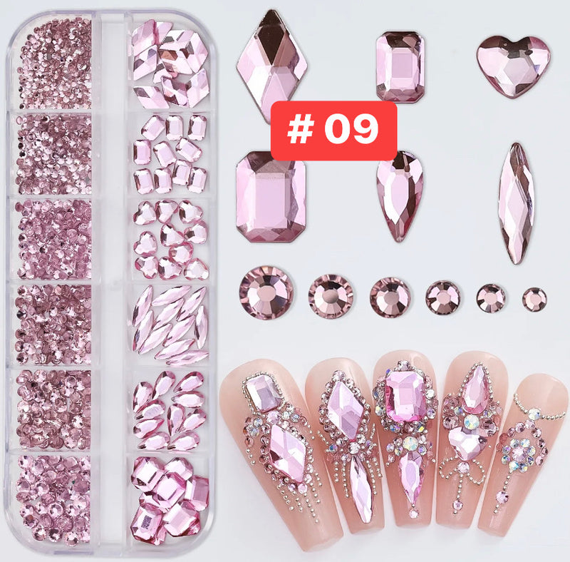 Nhũ móng tay - Hộp thiết kế