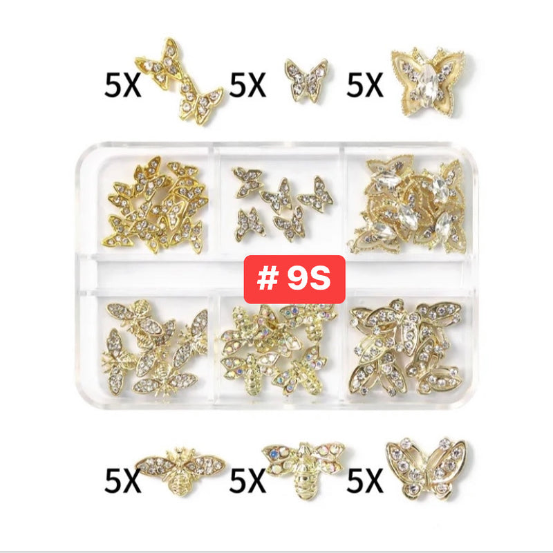 Nhũ móng tay - Hộp thiết kế