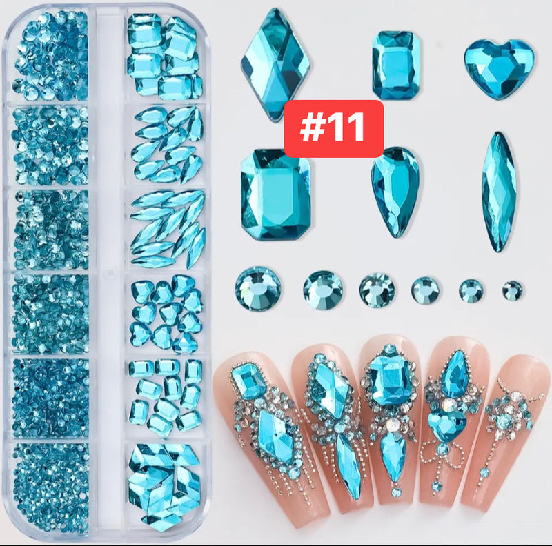 Nhũ móng tay - Hộp thiết kế