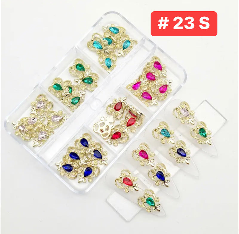 Nhũ móng tay - Hộp thiết kế