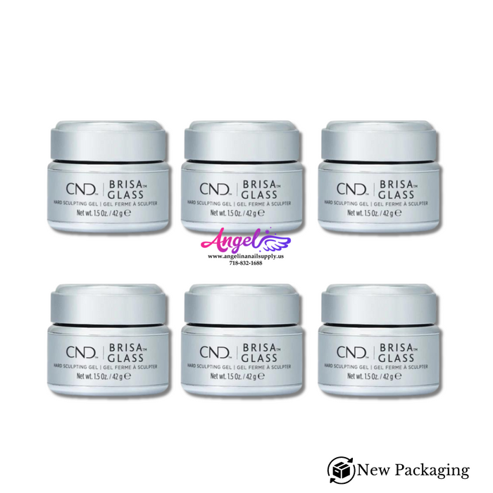 CND Brisa Gel Clear (Box/6 pcs)