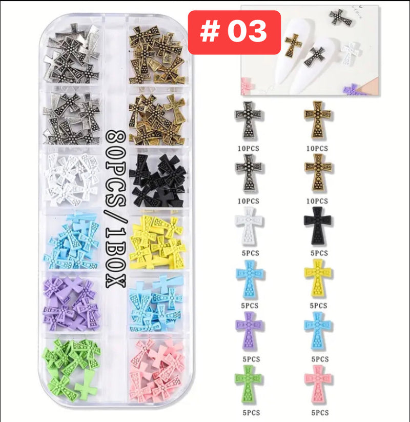 Nhũ móng tay - Hộp thiết kế