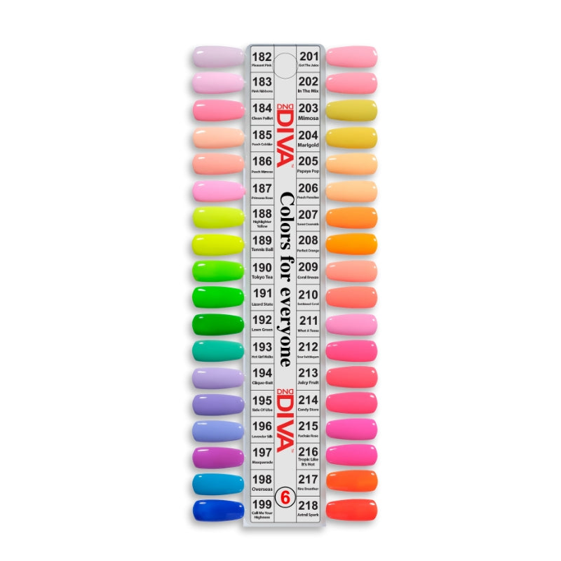 Bộ sưu tập DIVA #6 hạng nhất (36 màu đôi)