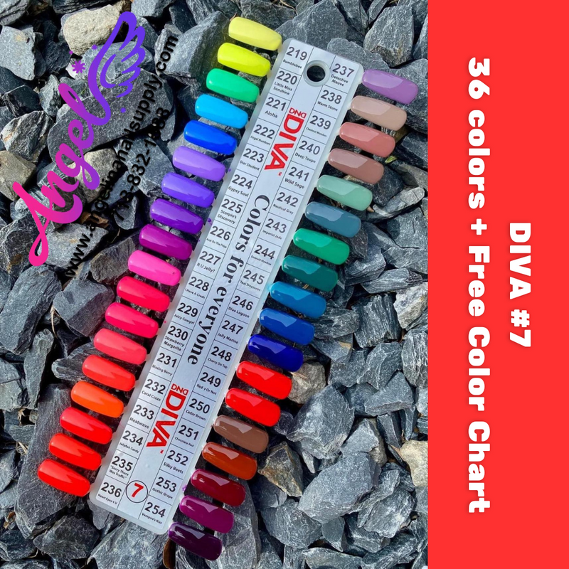 Bộ sưu tập DIVA #7 Parallel Universe (36 màu đôi)