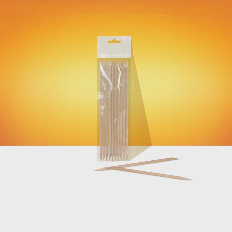 Staleks Wooden Orange Stick Long/150 mm (10 pcs)