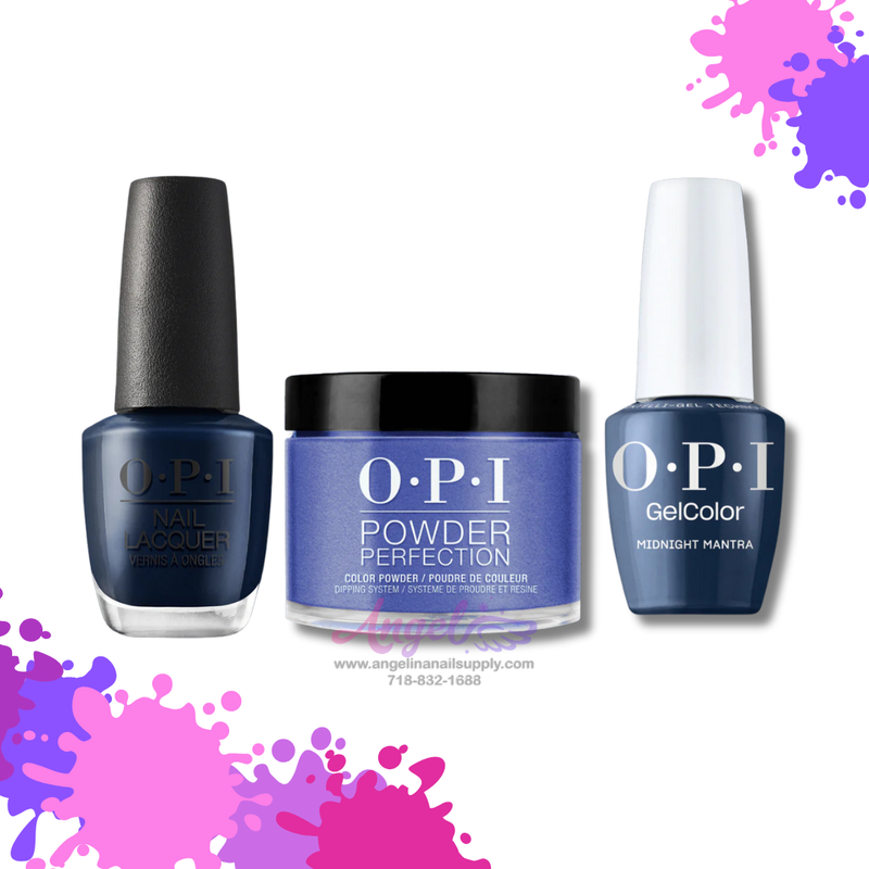 Bộ sản phẩm OPI 3 trong 1 DP-GC-NL F009 MIDNIGHT MANTRA