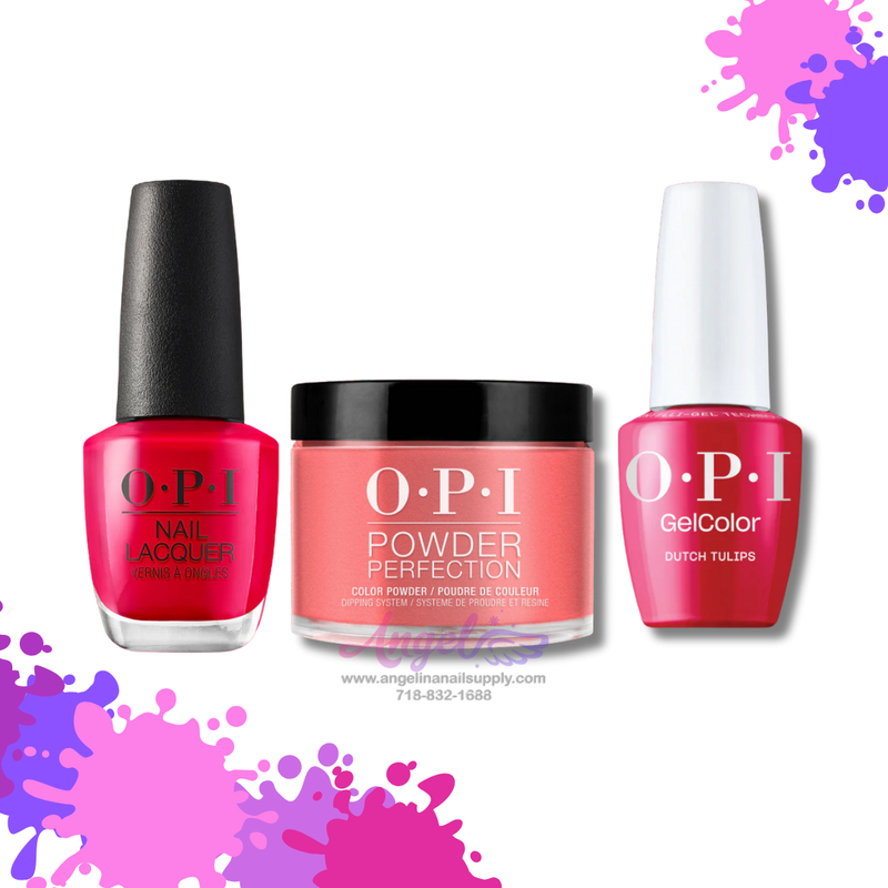 OPI 3in1 combo DP-GC-NL L60 DUTCH TULIPS