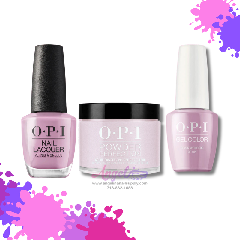 OPI 3in1 combo DP-GC-NL P32 SEVEN WONDERS OF OPI