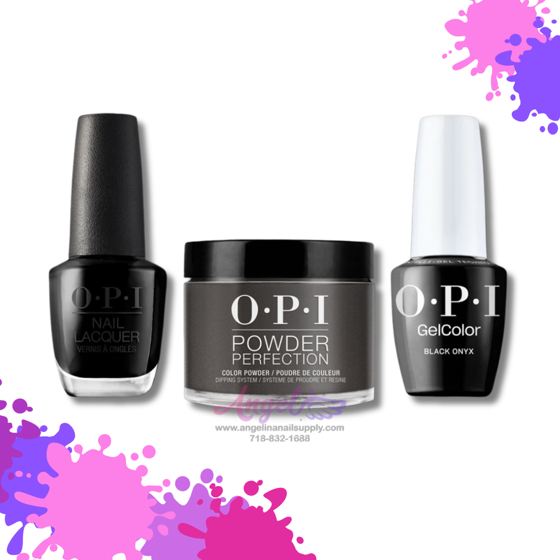 OPI 3in1 combo DP-GC-NL T02 BLACK ONYX