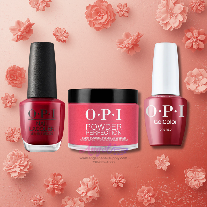 OPI 3in1 combo DP-GCT-NL L72 OPI RED