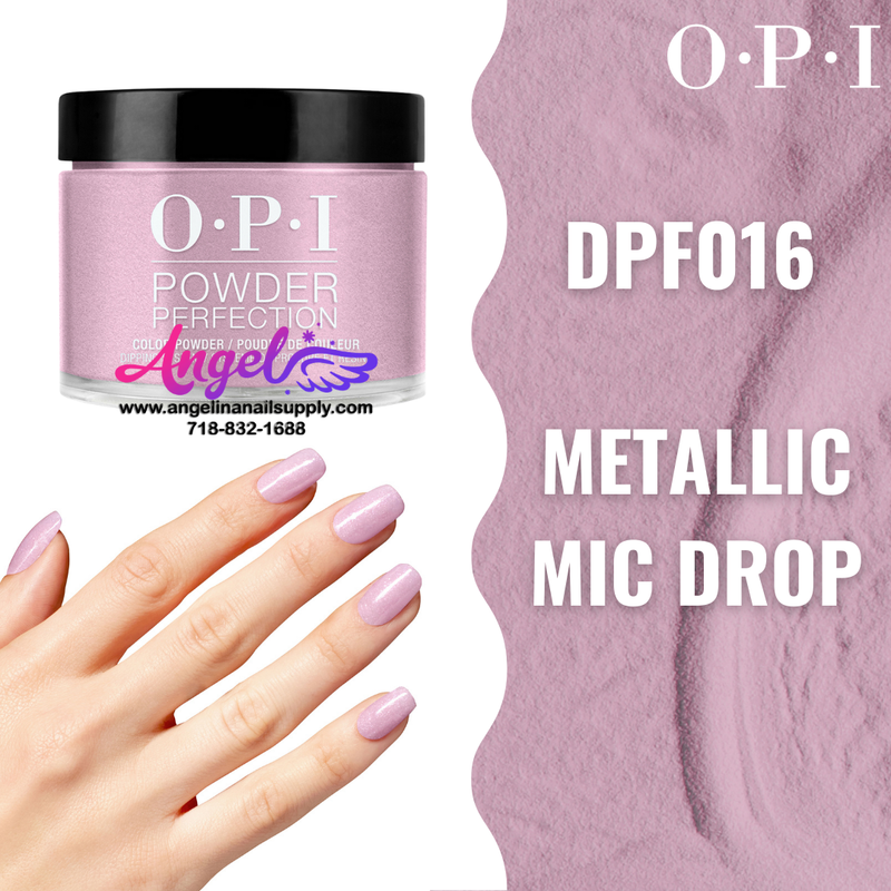 OPI Dip Powder DP F016 Metallic Mic Drop