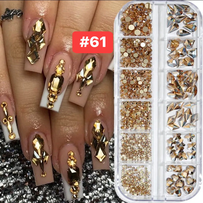 Nhũ móng tay - Hộp thiết kế