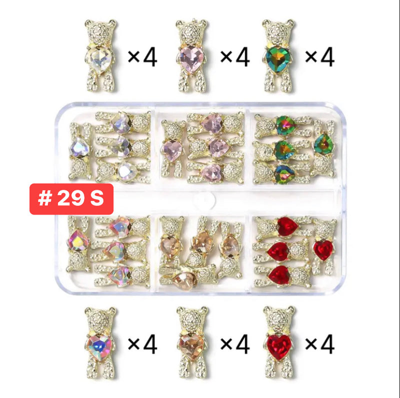 Nhũ móng tay - Hộp thiết kế