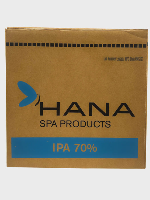 Hana70% Isopropyl Alcohol (box/4 gallon)