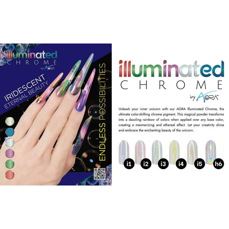 Aora Chrome Powder I5 illuminated Mermaid