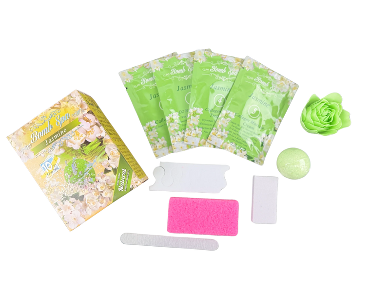 2E Organic Bomb Spa 10 trong 1 - Hoa nhài (hộp/80 bộ)