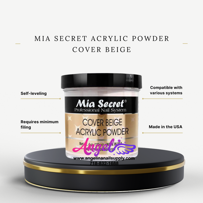 Mia Secret Acrylic Powder Cover Beige 4oz