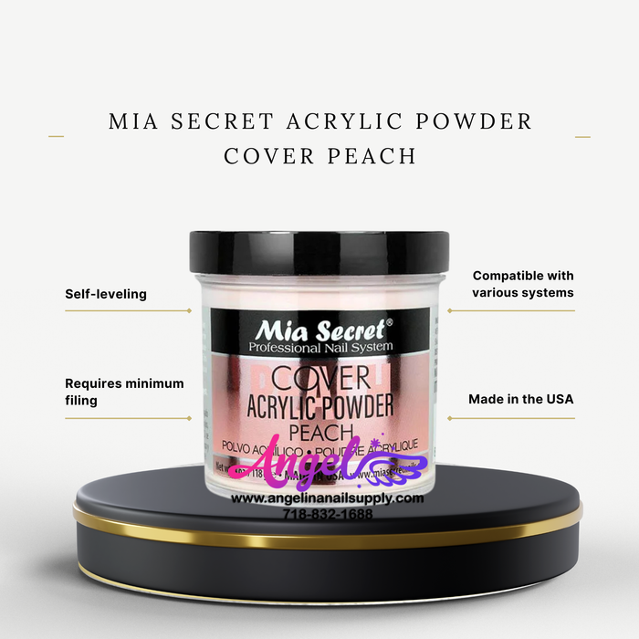 Mia Secret Acrylic Powder Cover Peach 4oz