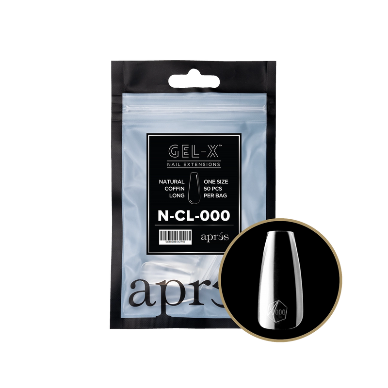 Aprés Refill Bags Natural Coffin Long (50 cái/gói)