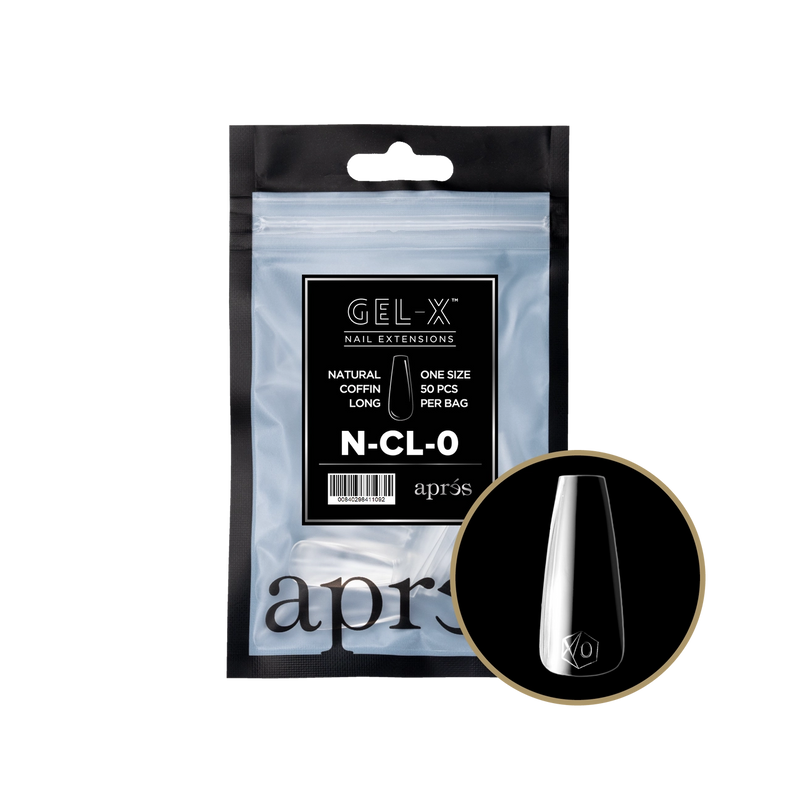 Aprés Refill Bags Natural Coffin Long (50 cái/gói)