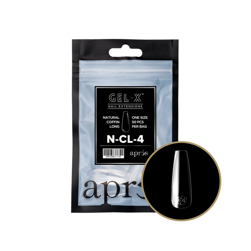 Aprés Refill Bags Natural Coffin Long (50 cái/gói)