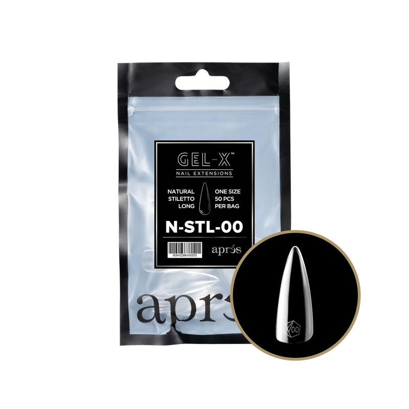 Túi đựng Aprés Refill Natural Stiletto Medium (50 chiếc/gói)
