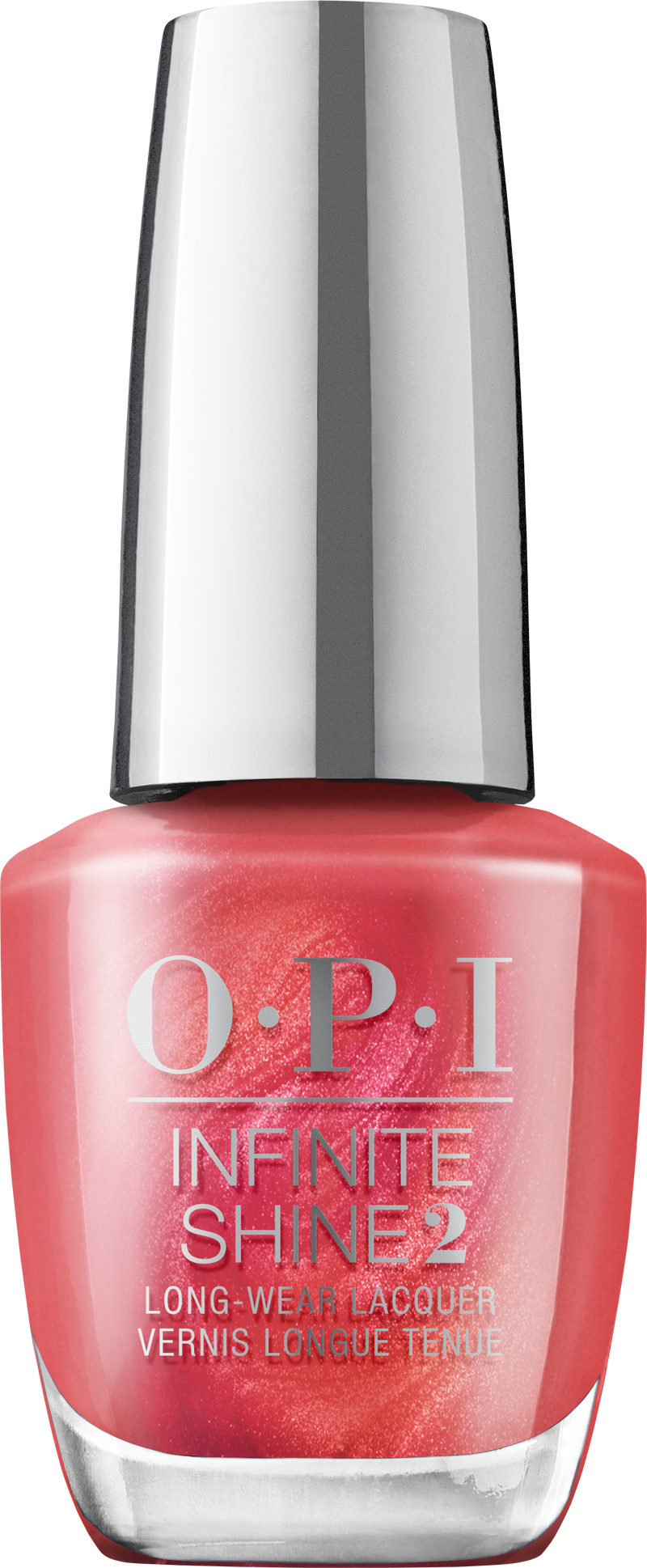 Sơn OPI Infinite Shine ISL HRN06 màu đỏ Tinseltown