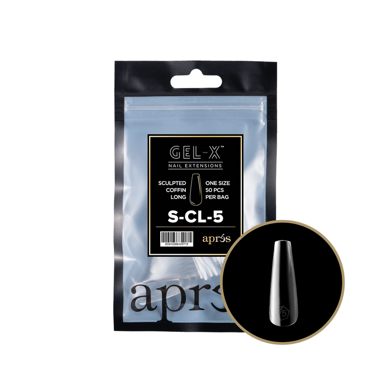 Túi Refill Aprés Sculpted Coffin Long (50 cái/gói) 