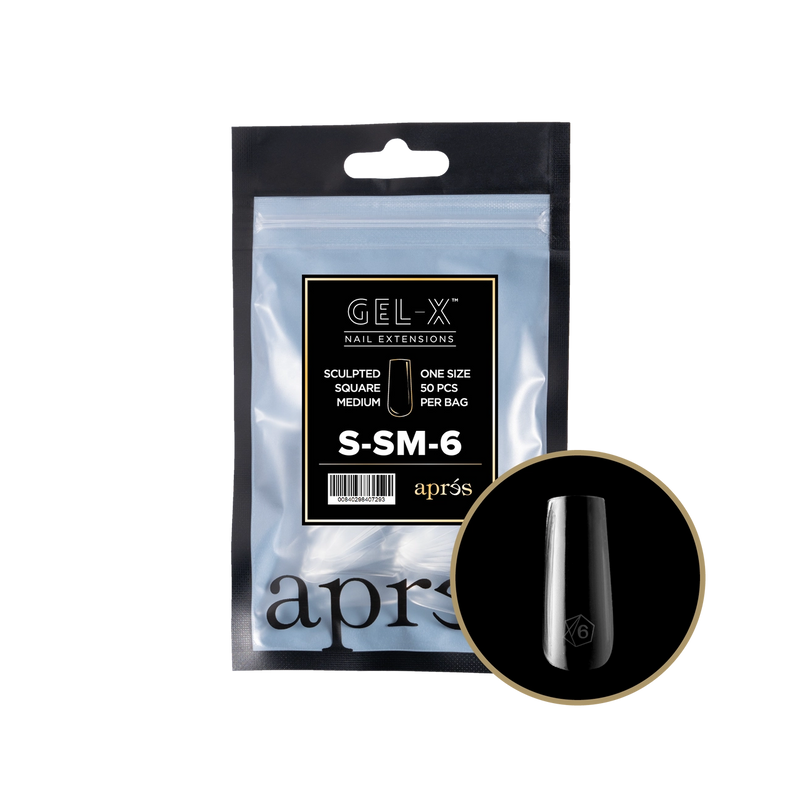 Túi Refill Aprés Sculpted Square Medium (50 cái/gói) 
