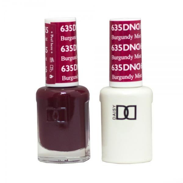 Dnd Gel 635 Burgundy Mist